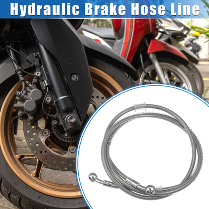 Hydraulic Brake Hose Line 175cm 68.9" 10mm 0.39" for Motorcycle