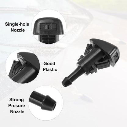 8pcs Windshield Washer Nozzle Wiper Spray Jet for Dodge Caliber (2007-2012)