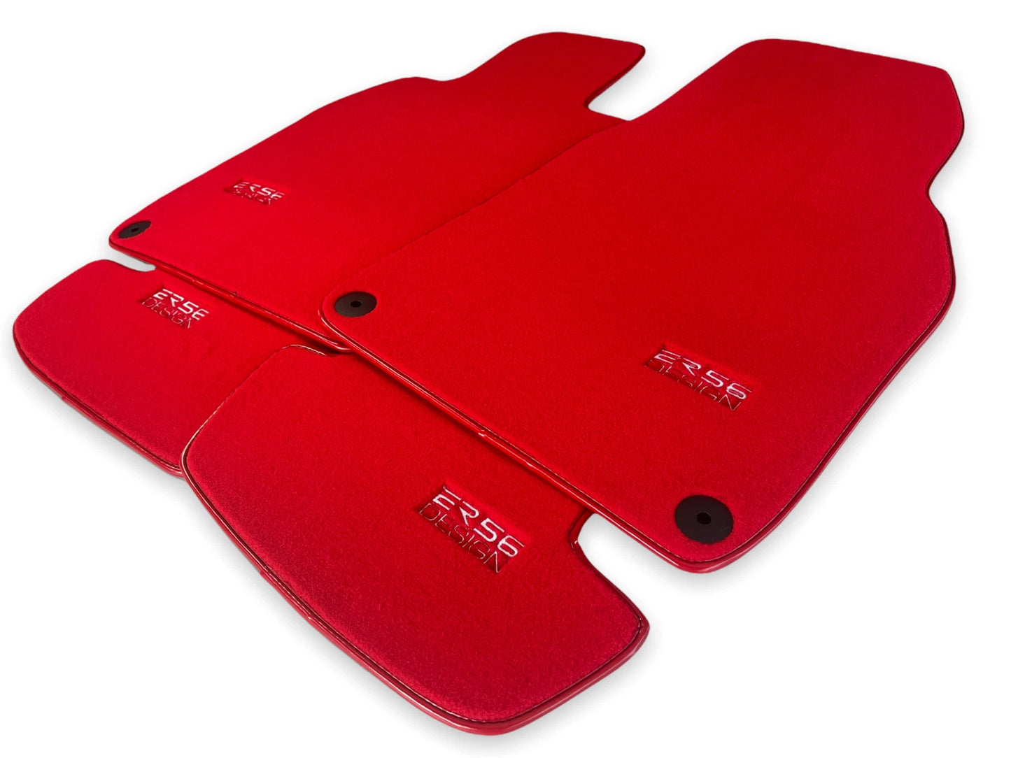 Premium Red Carpet Floor Mats for Porsche Macan (2014-2021)