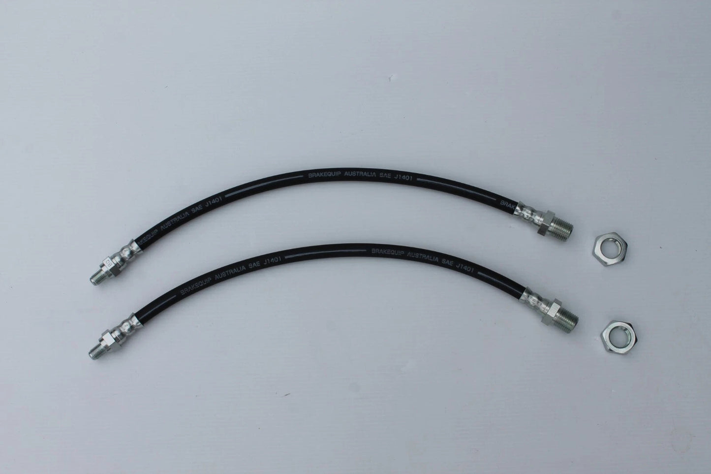 Front Brake Hose Set (2) for Nissan 520 & 521 (1965-1978)