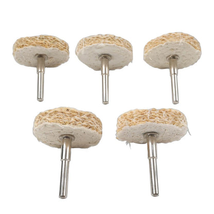5 x 2" Sisal Cloth Buffing Wheels for Polishing Stainless Steel