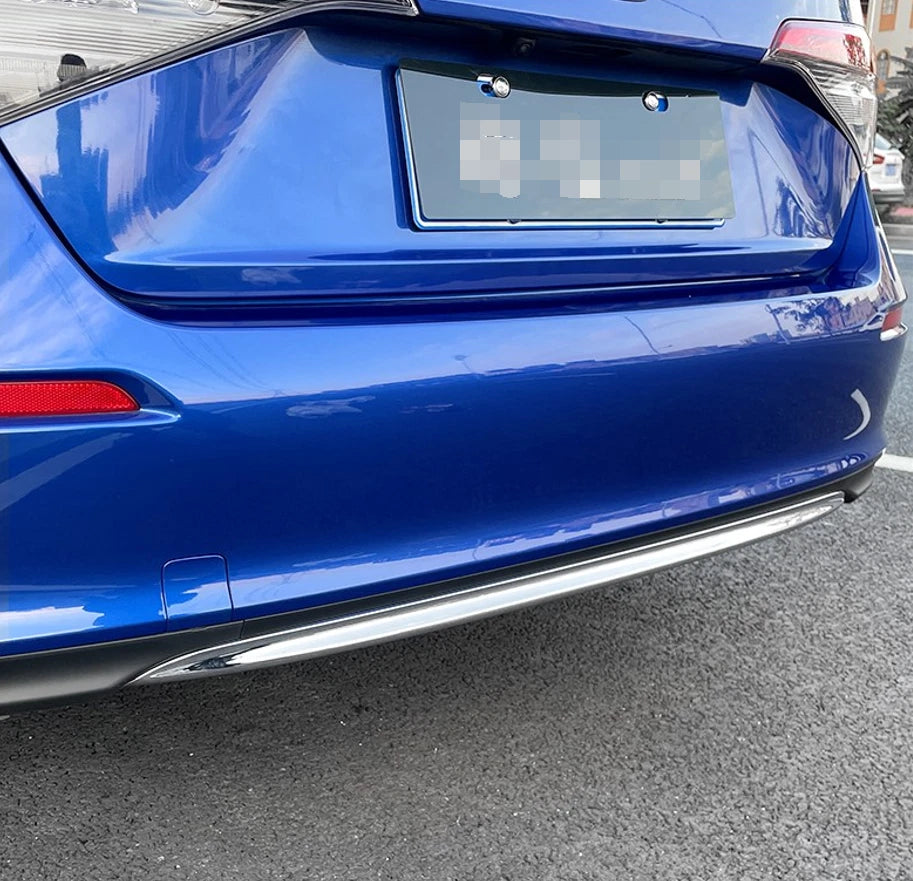 Rear Bumper Chrome Cover Trim for Honda Civic Sedan (2022-2023)
