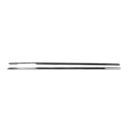 8 x Window Strip Moulding Seals for BMW 3 Series F30 (2013-2018) Chrome Black
