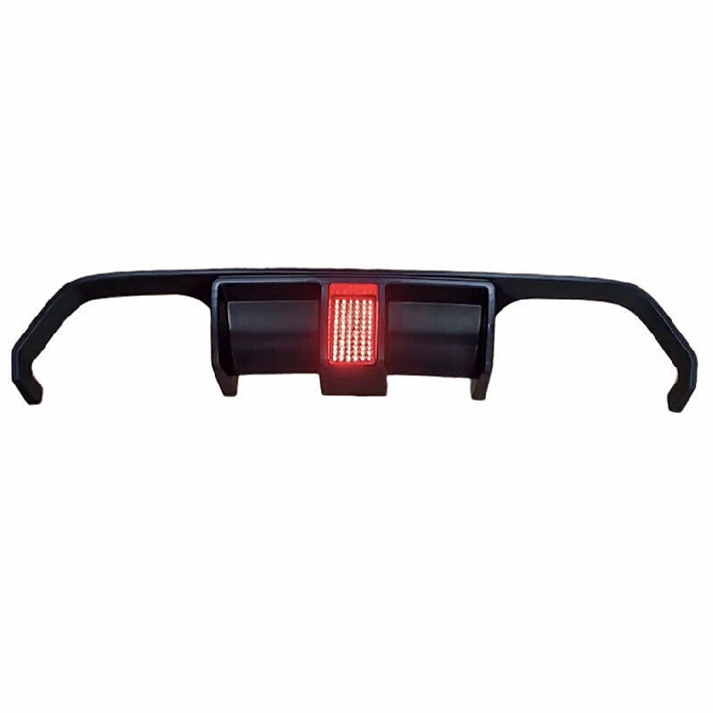 Carbon Black Rear Diffuser with LED Light for BMW M3 M4 F80 F82 F83 (2015-2020)