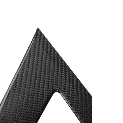 100% Dry Carbon Fiber Door Speaker Panel Cover Trim for Ford Mustang 2024+