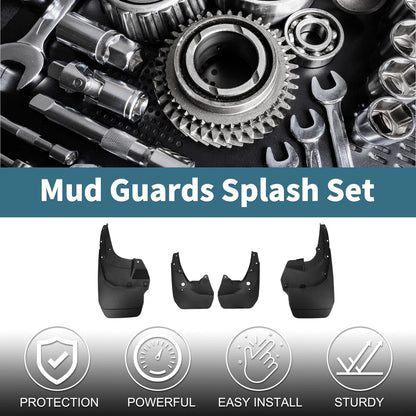 1 Set Mud Flaps Splash Guards for Toyota 4Runner (2010–2022)
