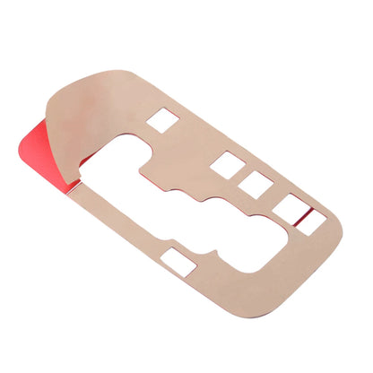 Red Gear Shift Panel Cover Trim for Jeep Wrangler JK (2011-2017)