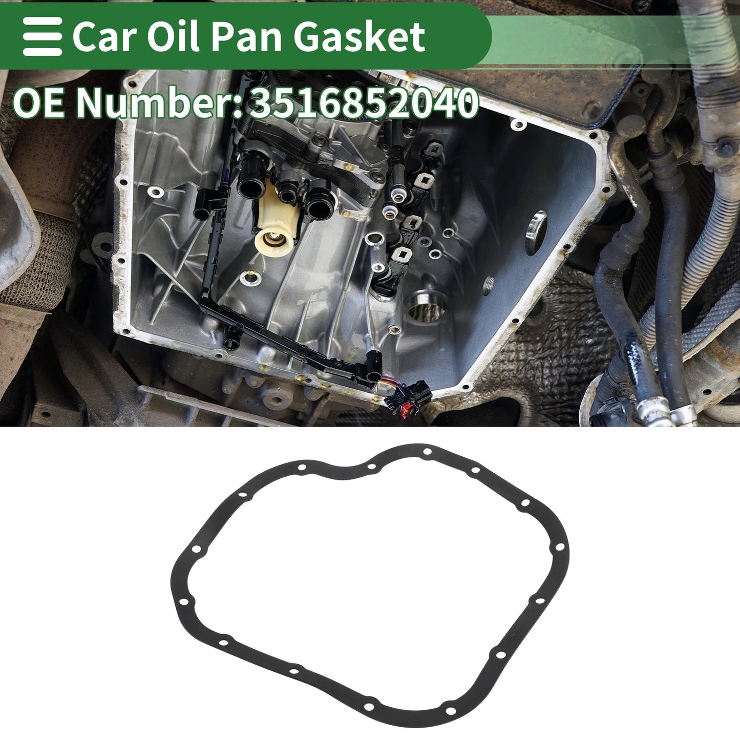 Car Oil Pan Gasket for Toyota Yaris VIOS Sedan (2005-2013)