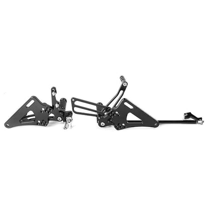 Aluminum Rear Footpegs for Honda CB400 VTEC (2000-2007) - Black GP Shift Kit