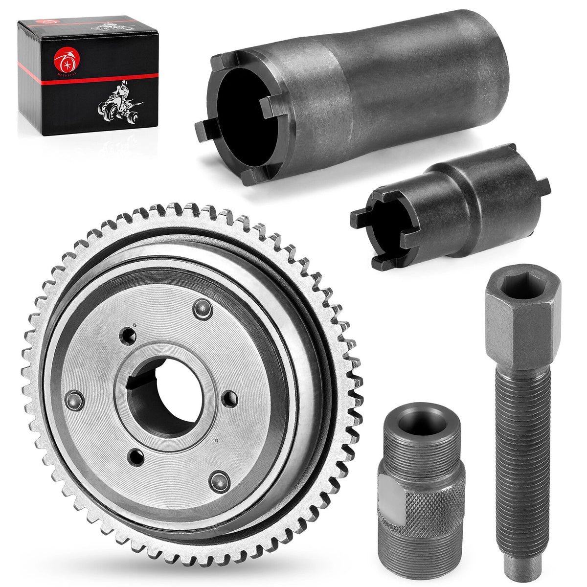 Starter Clutch Flywheel Puller Tool for GY6 Scooter 125cc 150cc 152QMI 157QMJ