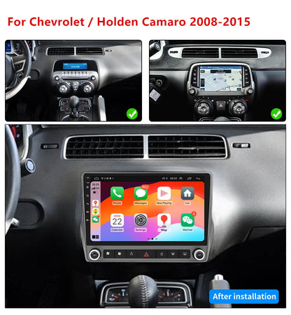 9" Stereo Radio GPS Head Unit for Chevy Camaro (2008-2015) OBD RDS Wireless Carplay