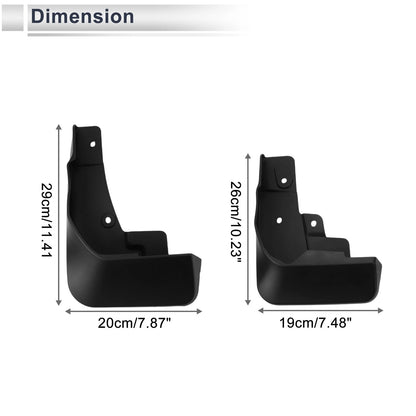 Mud Flaps Splash Guards 1 x Set for Mazda CX-5 (2013-2023)