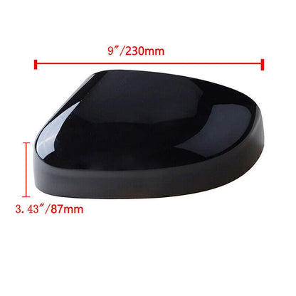 Gloss Door Side Mirror Cover Trim for Ford Focus MK2 MK3 (2008-2014)