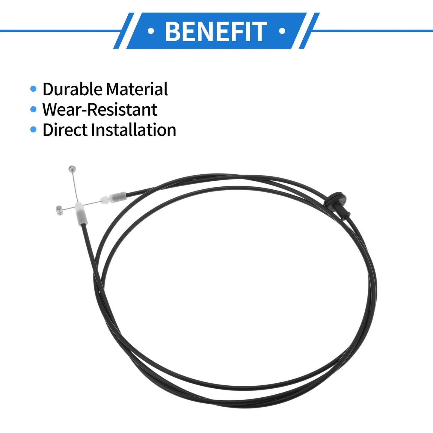 Hood Latch Release Cable for Honda Civic (1996-2000)