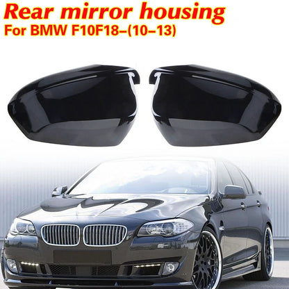 Gloss Black Side Mirror Covers for BMW F10 535i 528i 525i 550i (2011-2013)