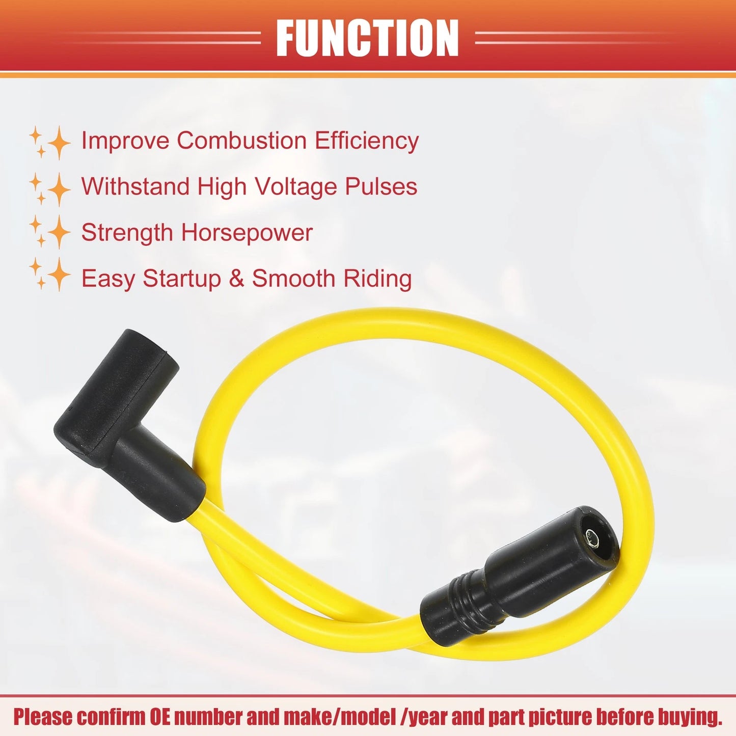9 x Spark Plug Wire Ignition Coil Cable for GMC K2500 C2500 C3500
