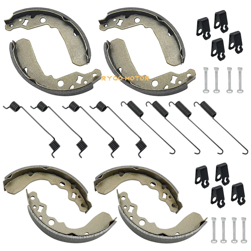 Front & Rear Brake Shoes for Kawasaki Mule KAF300
