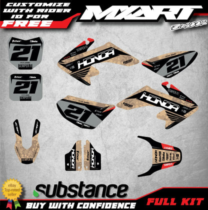 TERRA STYLE Graphics Decal Kit for Honda CRF 50 (All Years)