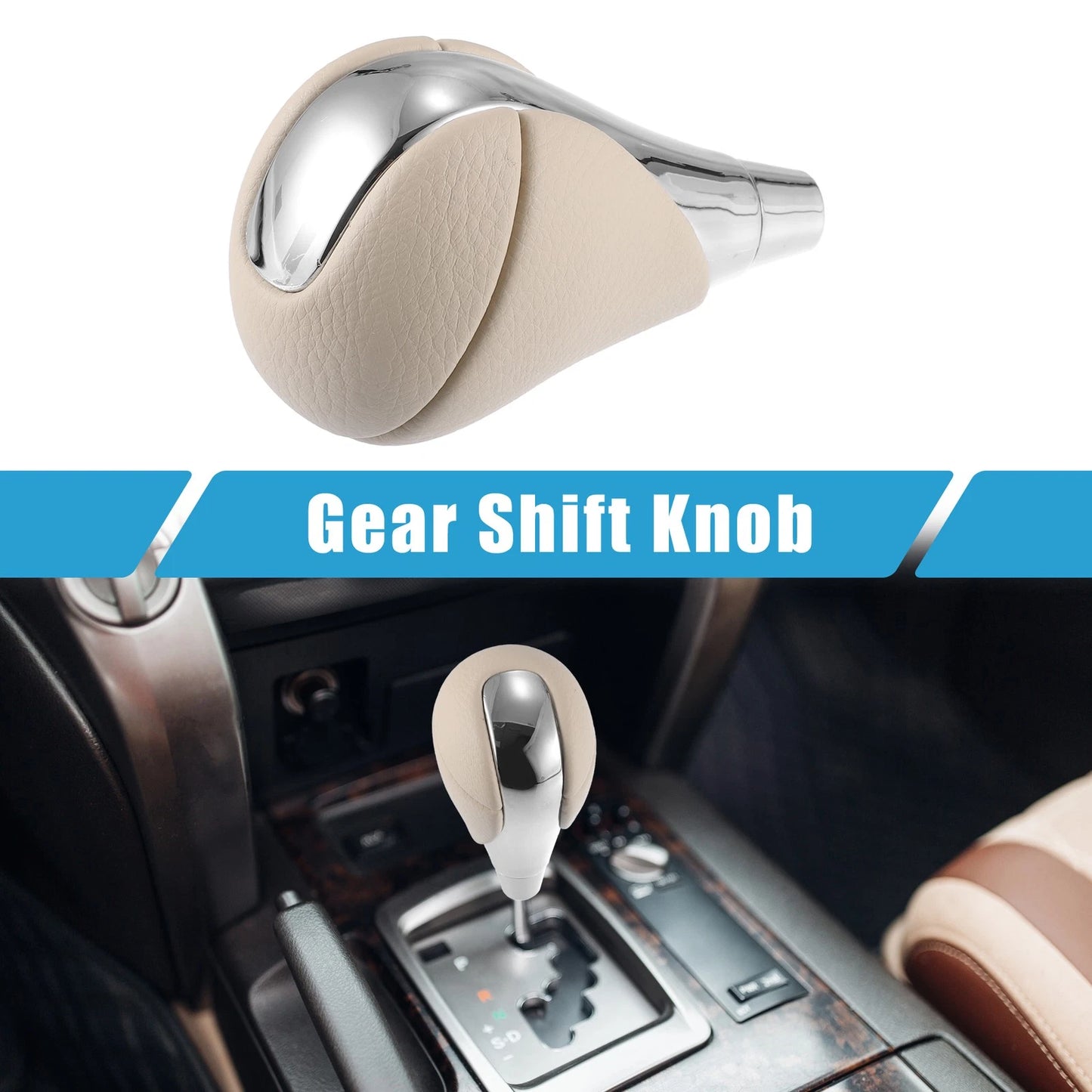 Gear Stick Shift Knob / Beige / Gear Shift Knob for Lexus Toyota