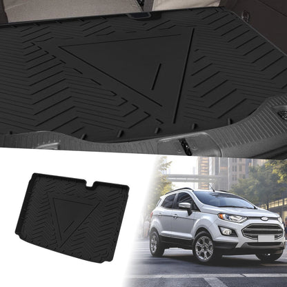 Flat Face Cargo Liner Rear Trunk Mat for Ford EcoSport (2018-2019) 1 x TPE