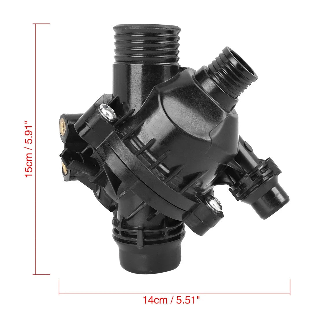 Car Thermostat Housing 97℃ for BMW E60 E65 E90 E91 E92 (2001-2012)