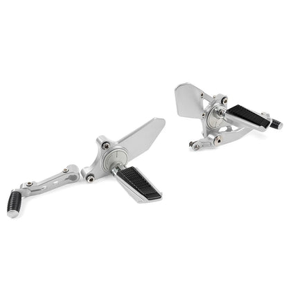 Silver Motor Foot Pedal Shift Lever Brake Pedal Kit for BMW R9T R Nine T (2021+)