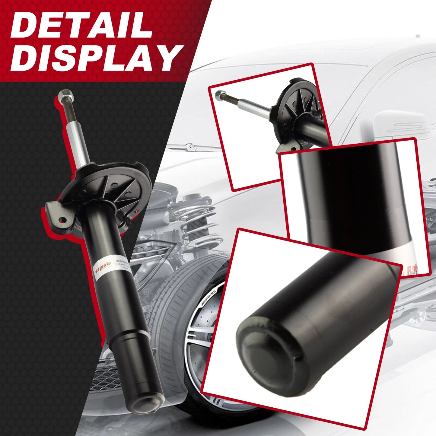 Front Left & Right Shock Absorbers for BMW 7 Series E65 E66 E67 (2002-2008)