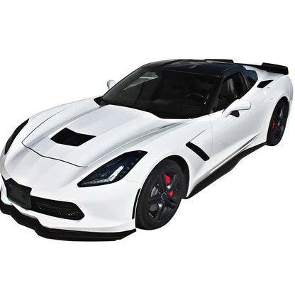 Side Skirts Extensions Rocker Panel for Chevy Corvette C7 (2014-2019)