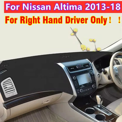 Leather Dashboard Dash Cover Protector Pad Mat for Nissan Altima