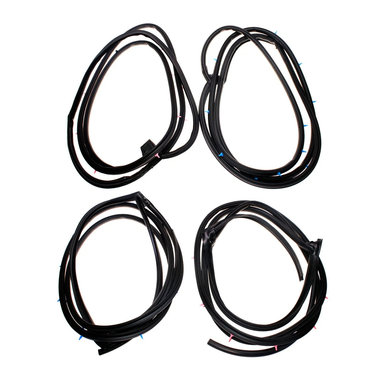 Door Weatherstrip Set for Honda Fit Jazz GD1 GD3 GD4 Hatchback 2004-2006