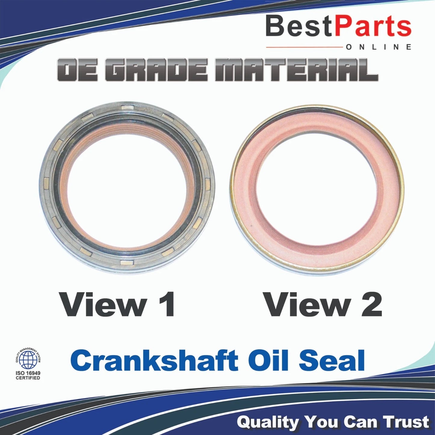Engine Crankshaft Seal Front for Ford F-250 F-350 F-450 F-550