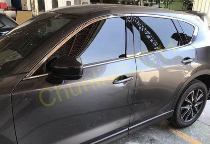 Steel Upper Window Frame Sill Trim for Mazda CX-5 (2017-2021) 6 pcs
