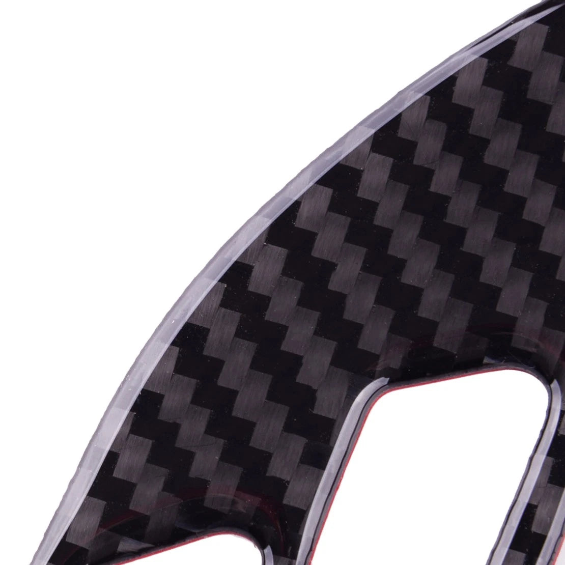 Carbon Fiber Steering Wheel Button Cover for Honda Accord Sedan (2003-2007)