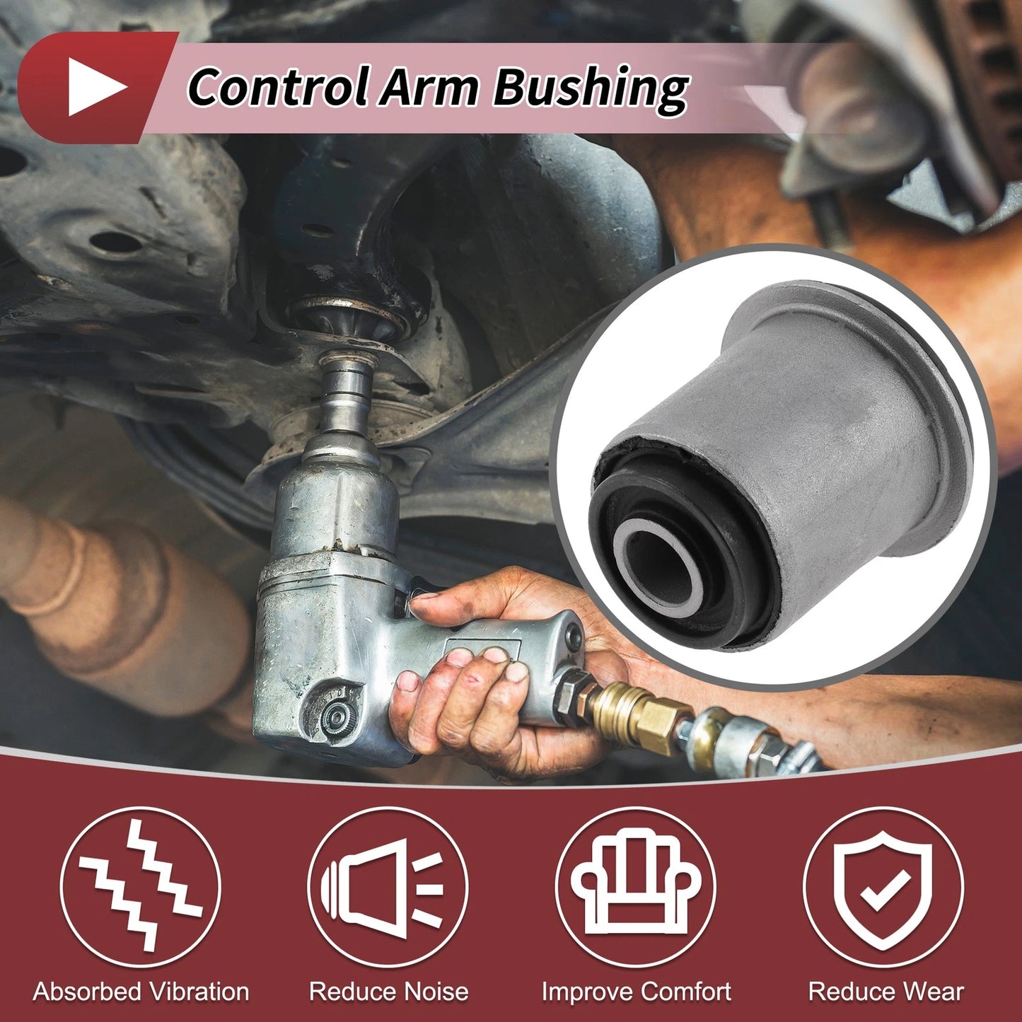 Front Upper Control Arm Bushing for Toyota 4Runner (2003-2023)
