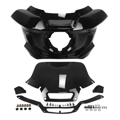 Headlight Fairing Mount Bracket Kit Black for Harley Low Rider ST (2022 - 2025)