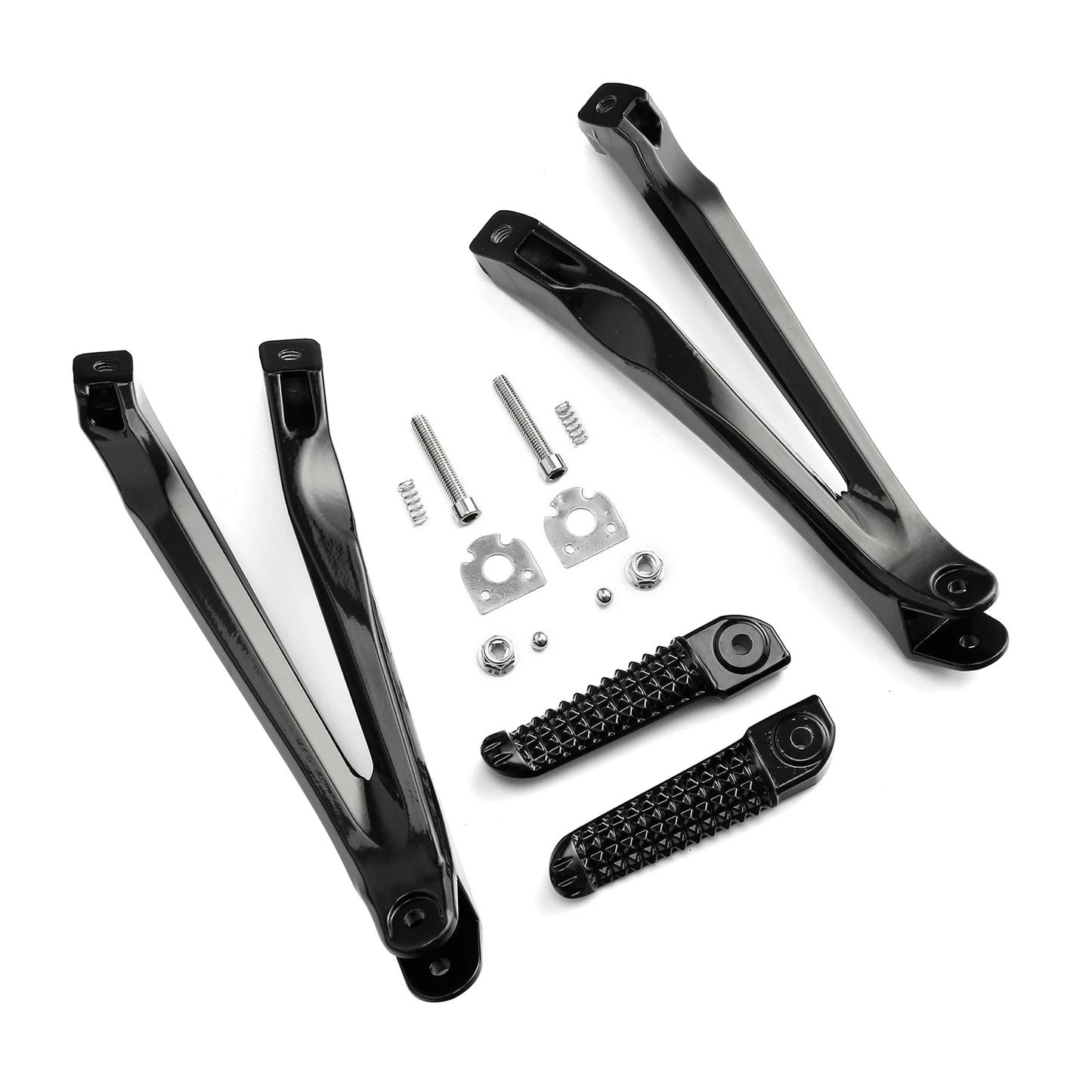 Black Foot Pegs Bracket for Yamaha YZF-R1 (2004 - 2008)