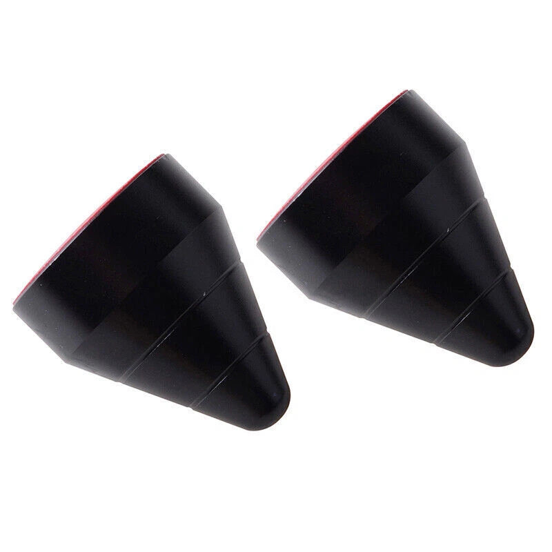 Black Universal Bump Protector Spike Guards for Car Front/Rear Bumpers