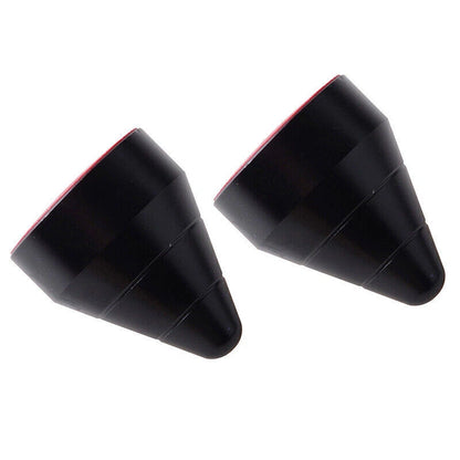 Black Universal Bump Protector Spike Guards for Car Front/Rear Bumpers