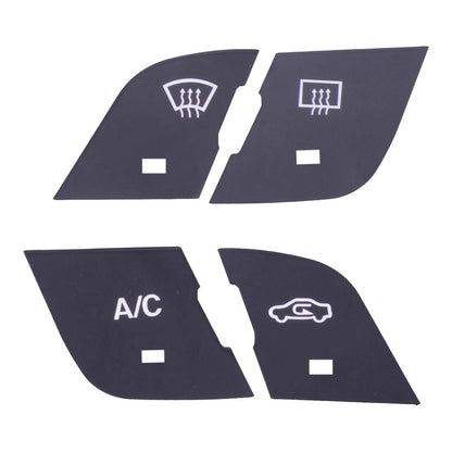 AC Dash Button Repair Decal for Chrysler 200 (2014-2017)