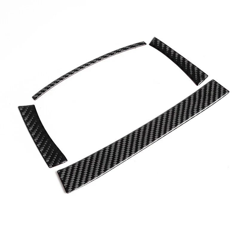 Carbon Fiber Storage Box Frame Cover Trim 4 x For Dodge Charger (2011-2014)