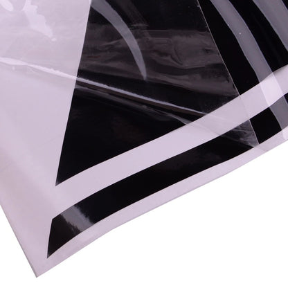 Black Racing Car Side Door Vinyl Stickers
