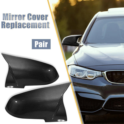 Carbon Fiber Pattern Rear View Mirror Covers for BMW F20 F22 F23 F30 (2012-2019)