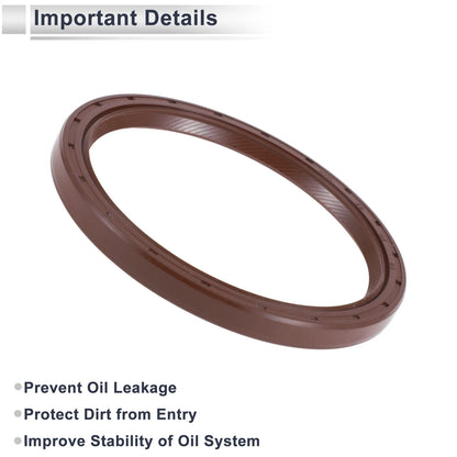 Rear Crankshaft Oil Seal for Toyota Alphard 2003-2014 (2 x NBR Rubber Seals)