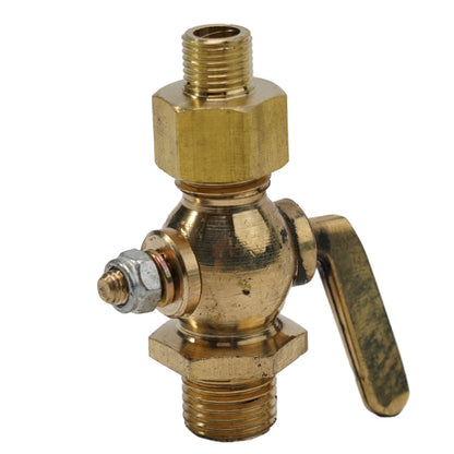 Brass Petcock Fuel Tap 18 14 for Vintage Motorcycles