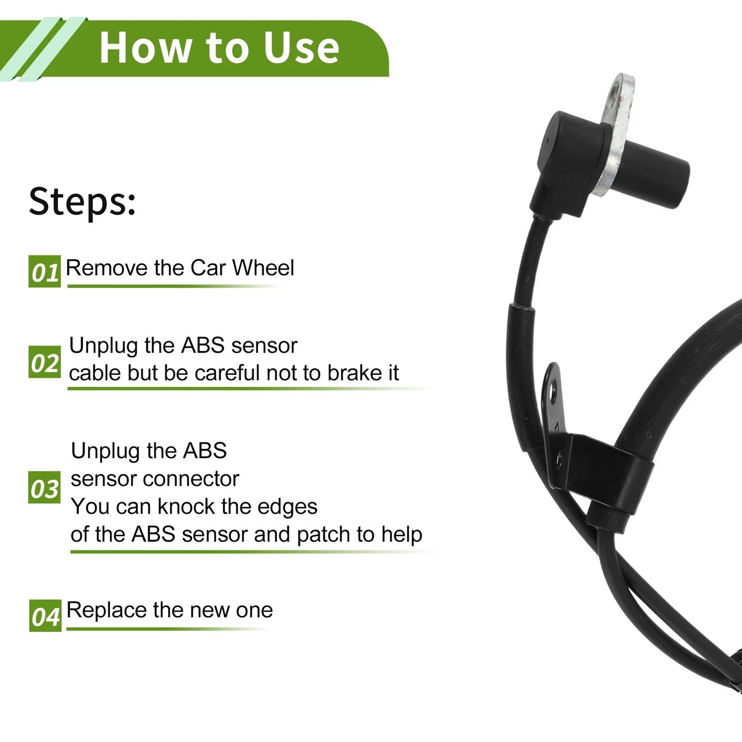 ABS Wheel Speed Sensor for Nissan Altima (2002-2006)