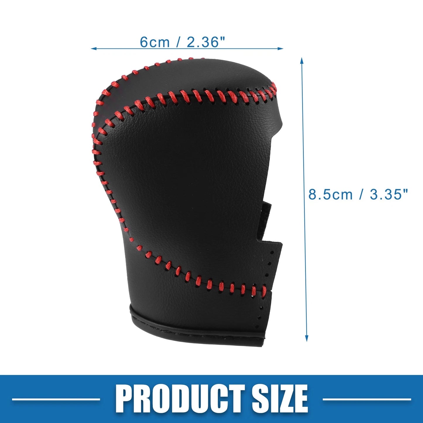 Gear Shift Lever Cover for Honda Civic 11th Gen 2022-2023 Black Red Line