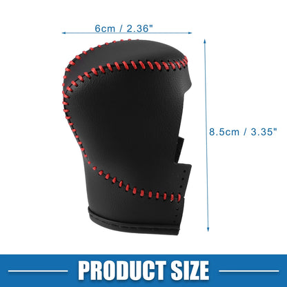 Gear Shift Lever Cover for Honda Civic 11th Gen 2022-2023 Black Red Line