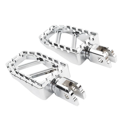 CNC Front Floorboards Foot Pegs for Harley Softail Fat Boy Low Rider (2018-2023)