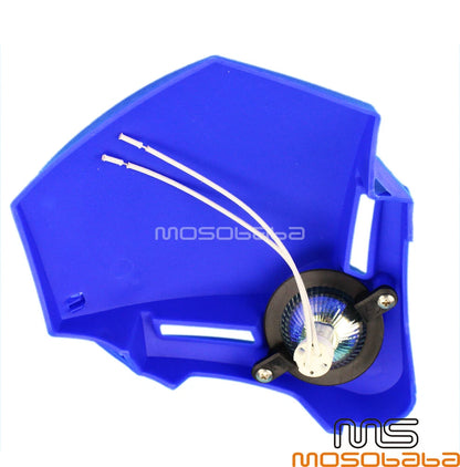 Enduro Mini LED Headlight for Yamaha YZ125 YZ250F WR250 WR450F TTR250 (2001-2023)