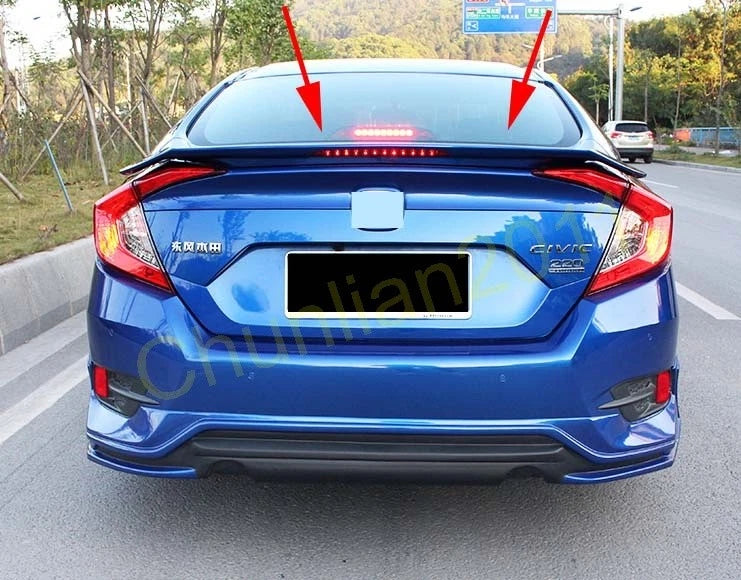Boot Spoiler Wing for Honda Civic Unpainted (2016-2021)